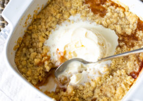 FRESH PEACH CRUMBLE