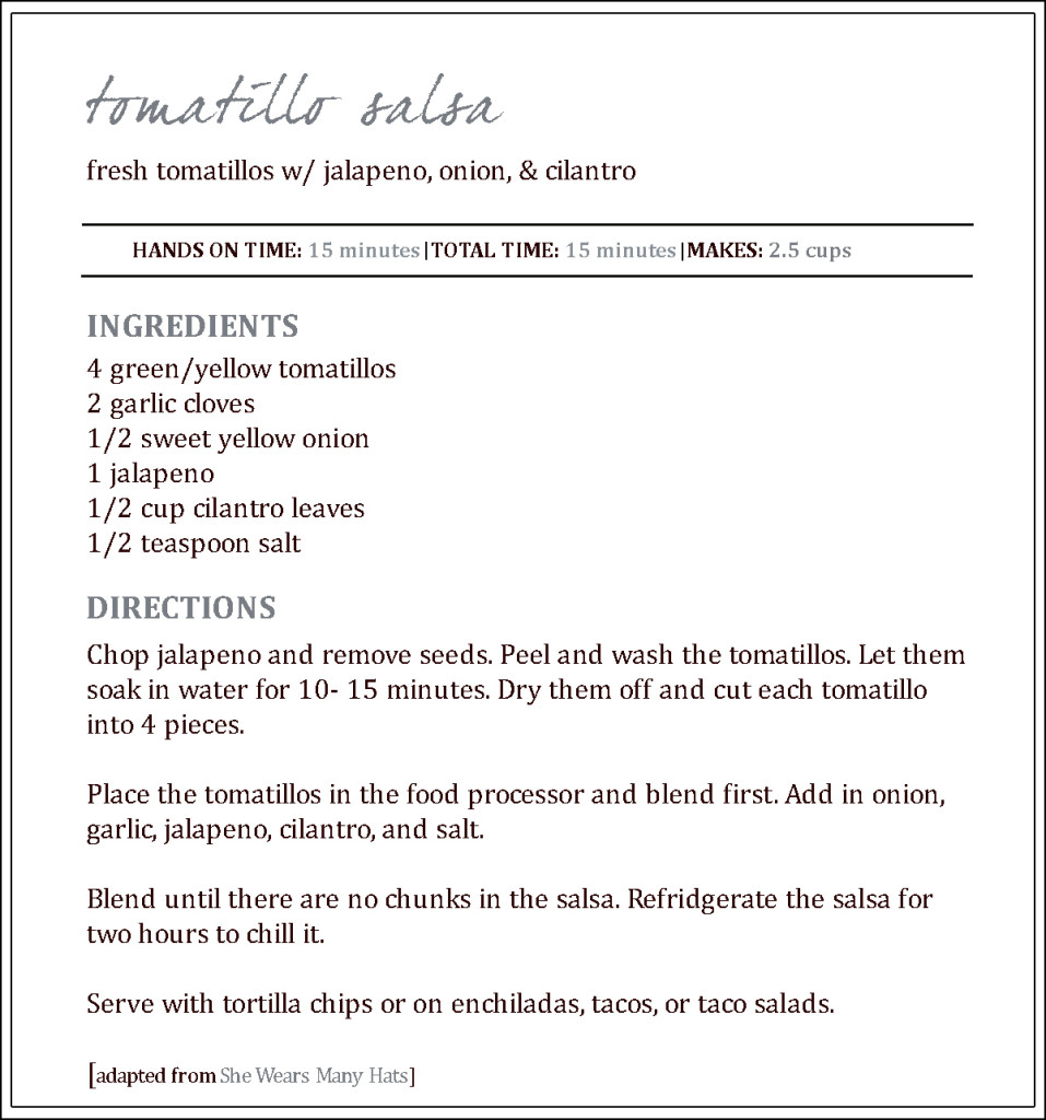 tomatillosalsa
