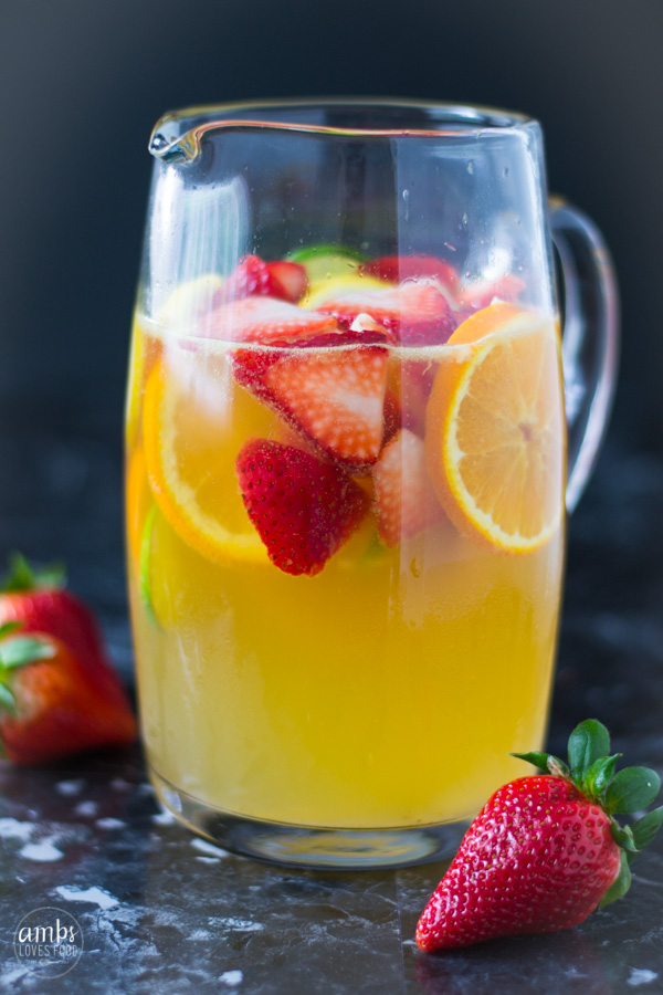 SUMMER WHITE SANGRIA – AMBS LOVES FOOD