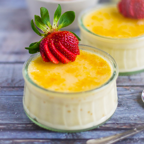 SLOW COOKER CREME BRULEE