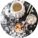 COCONUT CONDENSED MILK ICED COFFEE