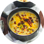 INSTANT POT LOADED POTATO SOUP