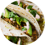 SHREDDED CHICKEN TACOS