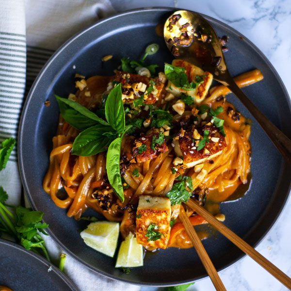 PB THAI NOODLES & CRISPY HALLOUMI