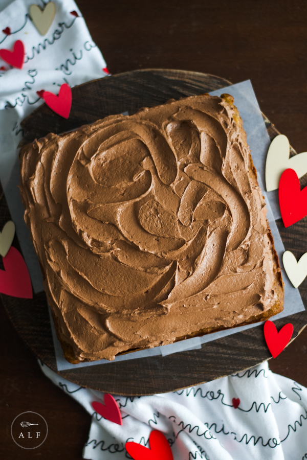 COCONUT BANANA CAKE WITH CHOCOLATE COCONUT FROSTING