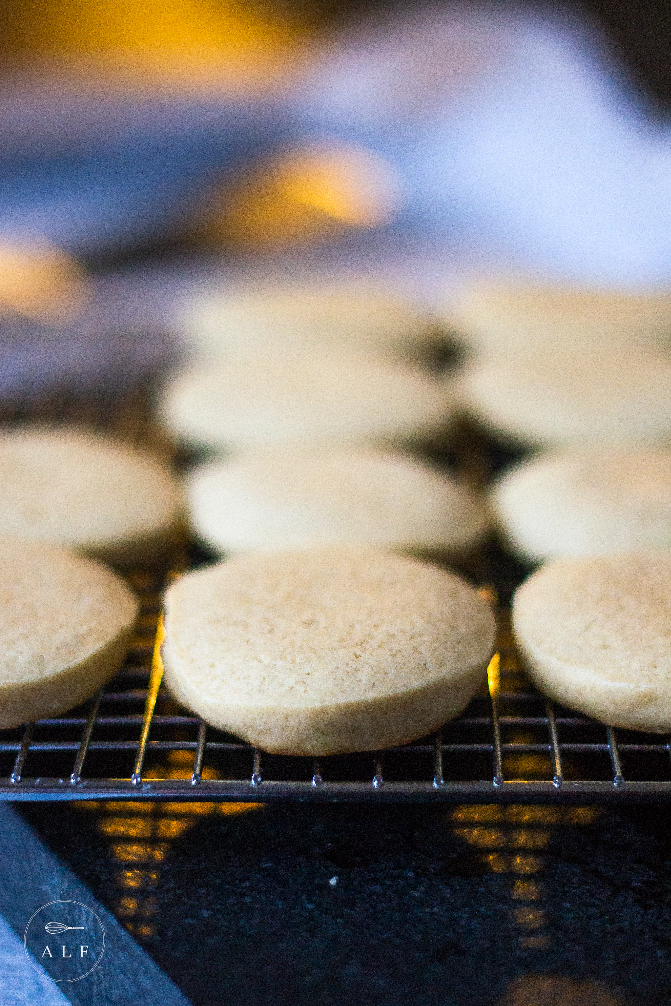 SLICED SUGAR COOKIES + MAPLE FROSTING