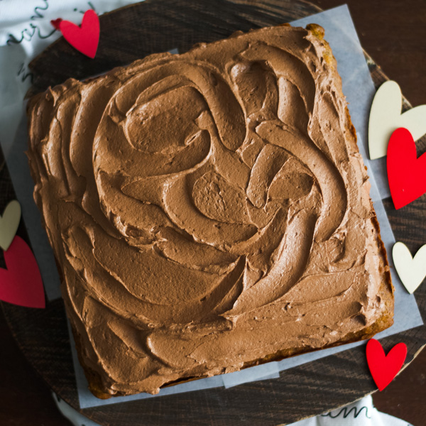 COCONUT BANANA CAKE WITH CHOCOLATE COCONUT FROSTING